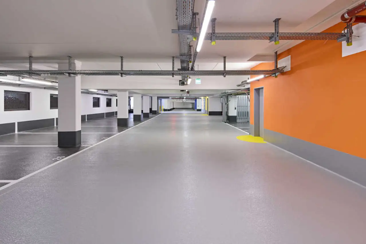 Powłoki posadzkowe do parkingów i garaży podziemnych