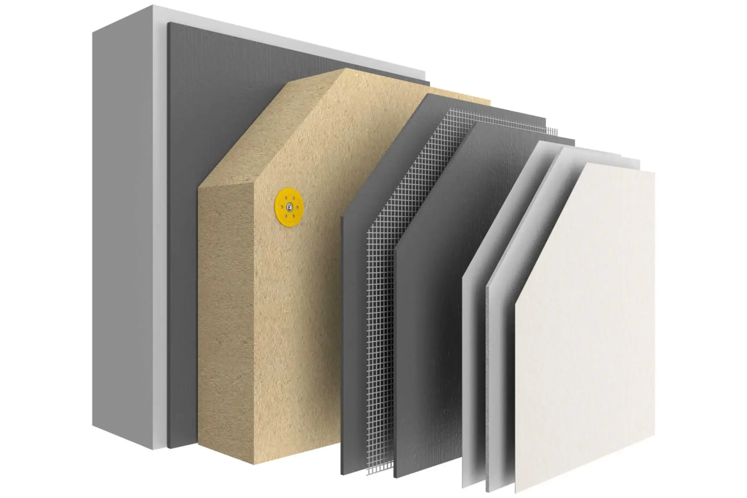 StoTherm AimS® – system ETICS: konfiguracja systemu z płytą izolacyjną z włókien drzewnych