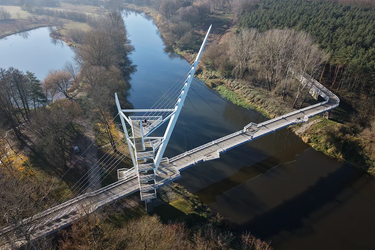 Kładka pieszo-rowerowa, Owińska