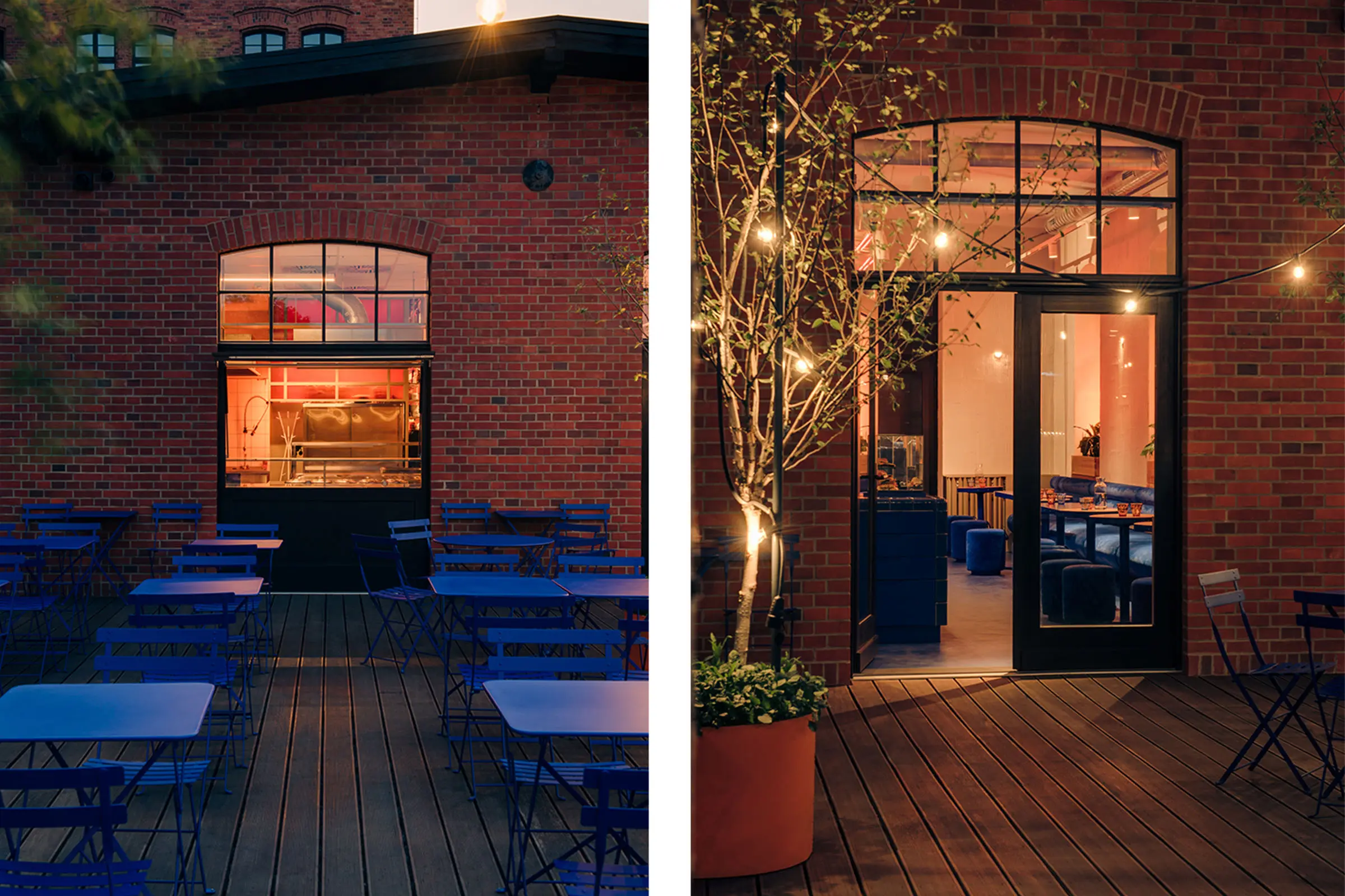 Widok na Klubopiekarnię Woda