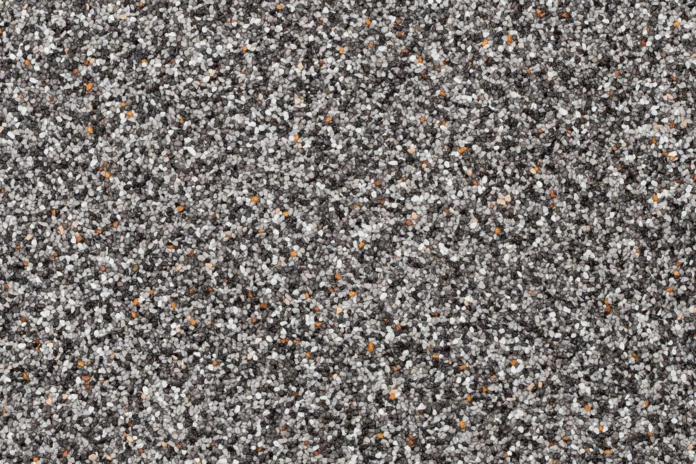 Kolorowy tynk kamyczky w kolorze kolorowego antracytu, o uziarnieniu K 1,5 StoSuperlit®