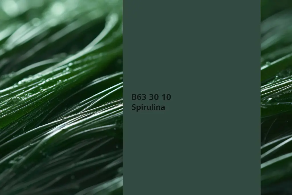 Kolor Spirulina, spirulina (Arthrospira platensis, kolor natury Interior Colors 24+