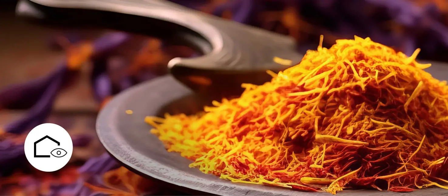 Stockfoto mit getrocknetem Safran, Interior Colors 24+ von Sto