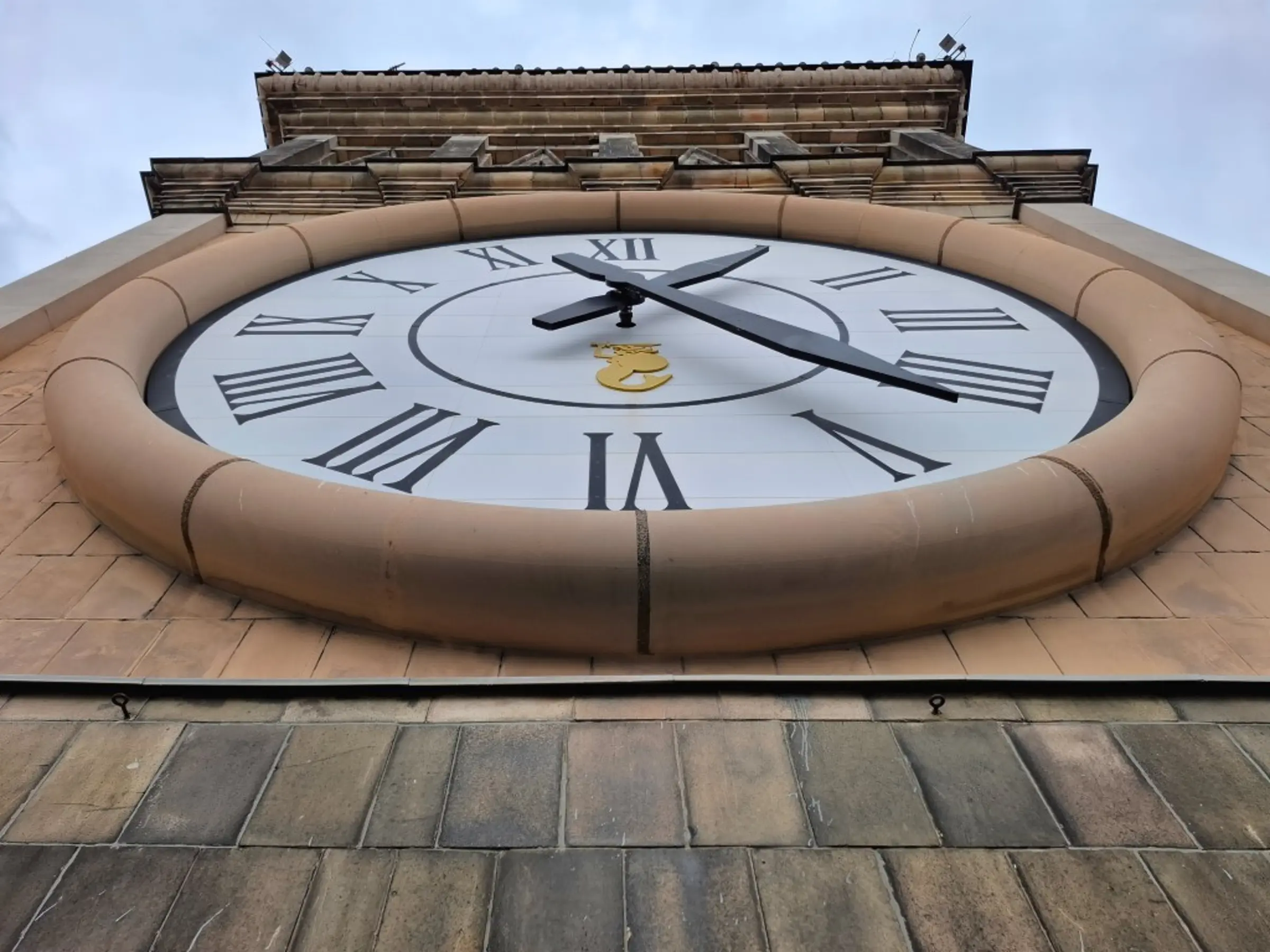 Zegar milenijny na Pałacu Kultury i Nauki