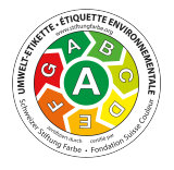 Etykieta ekologiczna CH A kolorowa