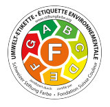 Etykieta ekologiczna CH F kolorowa