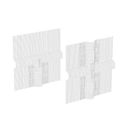 Sto-Bossengewebe – krzyżak i&nbsp;teownik