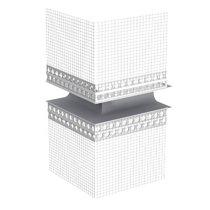 Sto-Dehnfugenprofil E element zewnętrzny