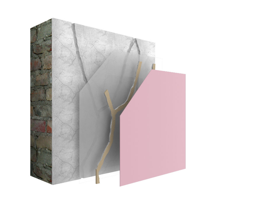 Cienkopowłokowy system renowacji spękanych elewacji